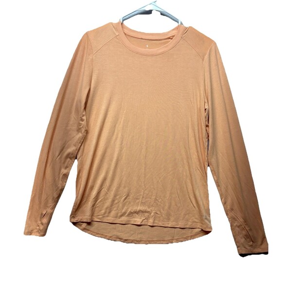 Free Fly Womens Shirt Sz Small Bamboo Shade Long Sleeve ll Thumb Holes Crew Neck - Picture 1 of 6